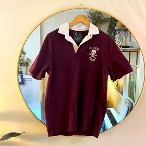 Polo by Ralph Lauren R.L.F.C.☠️ Rugby Polo Shirt